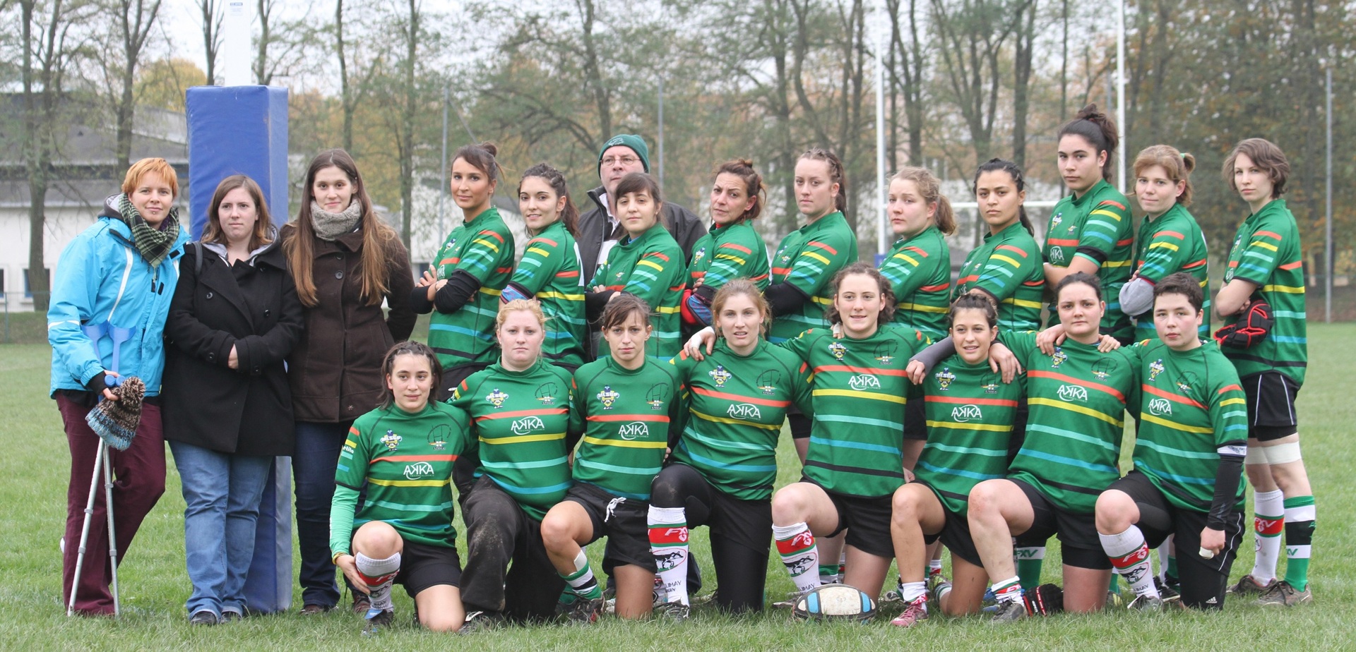 L'équipe féminine en 2013