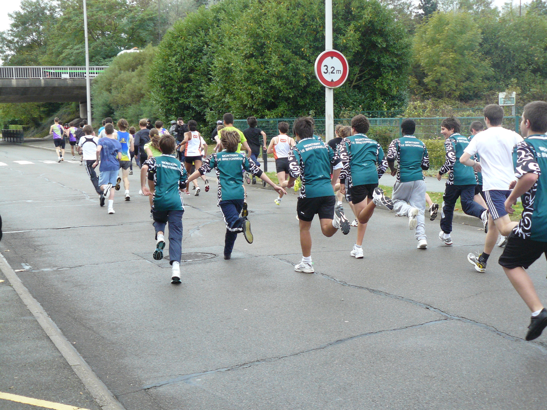 L'EdR ASMB à Parcourir Montigny en 2009