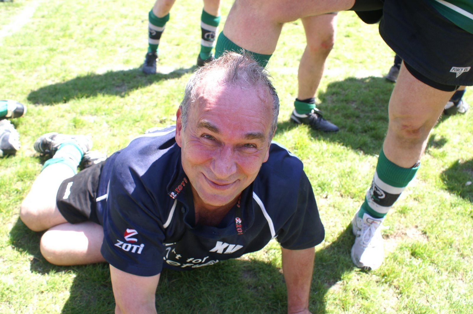 Jean-Michel BASSO, sous le maillot de l'équipe folklo de Boisfort (Belgique) en 2010