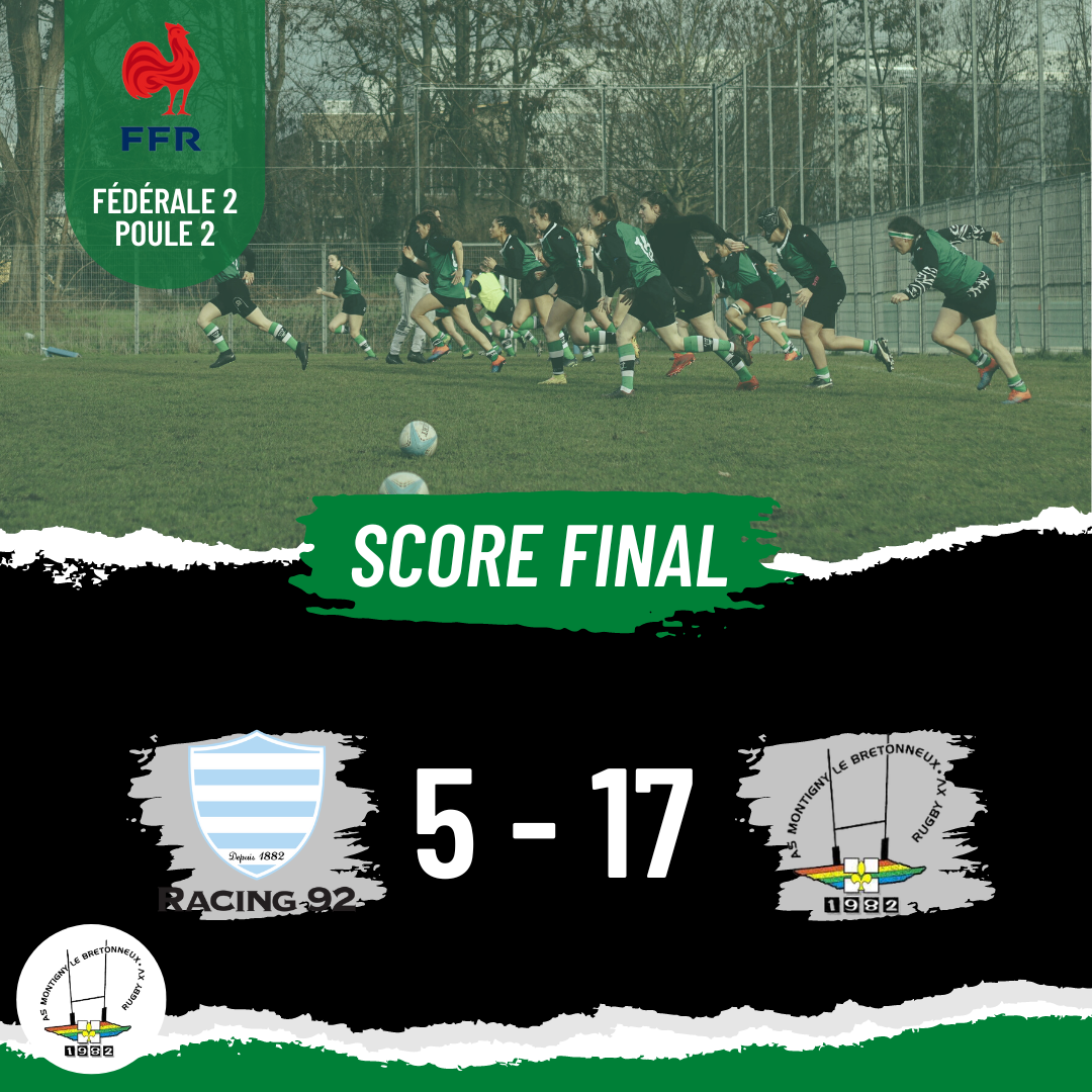 score final RACING 92 vs ASMB