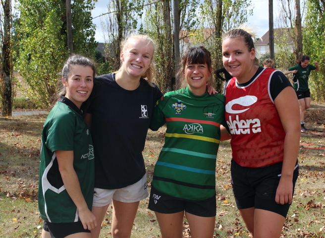 Féminines - stage cohésion 2022 - Lulu, Charlotte, Momo et Laurine