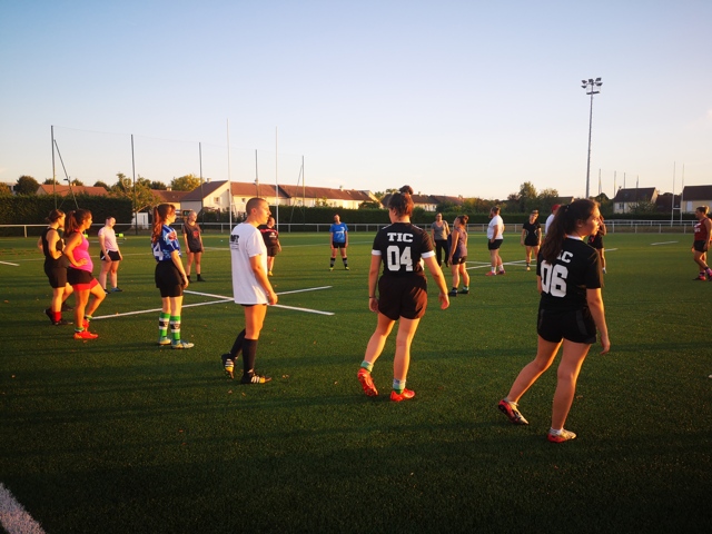 Entrainement féminines 24/08