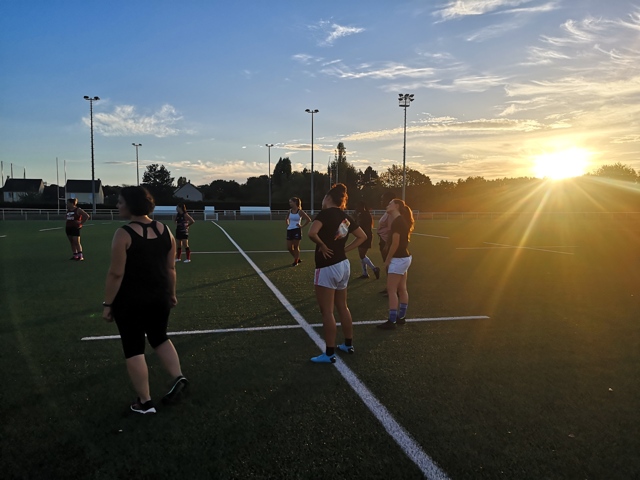 Entrainement féminines 24/08