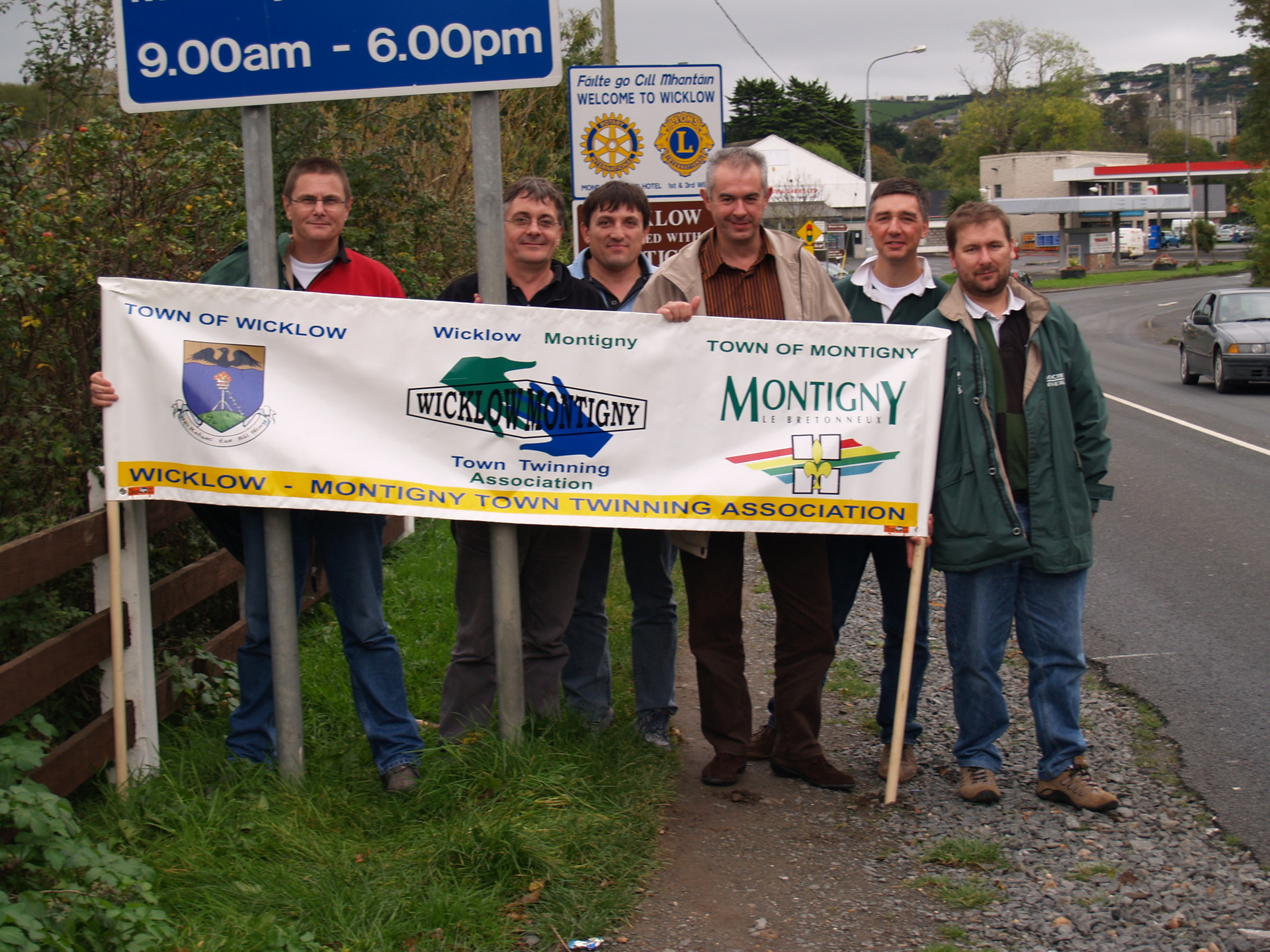 L'école de rugby de l'ASMB à Wicklow en 2006