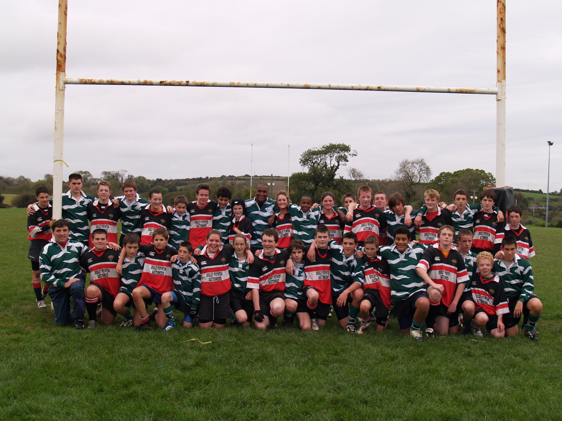 L'école de Rugby ASMB à Wicklow en 2006: les M15